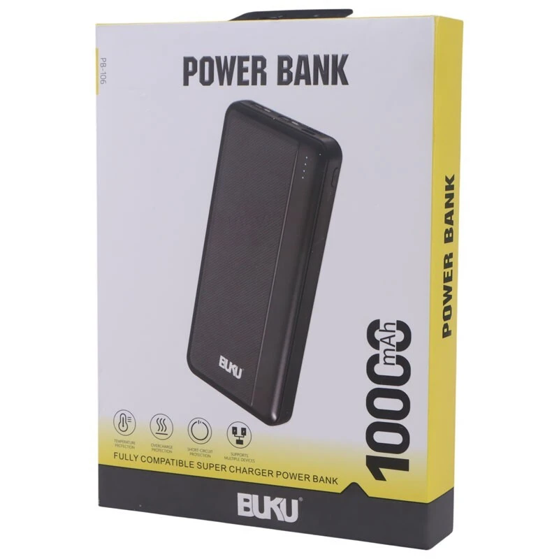 پاوربانک 10000mAh برند BUKU