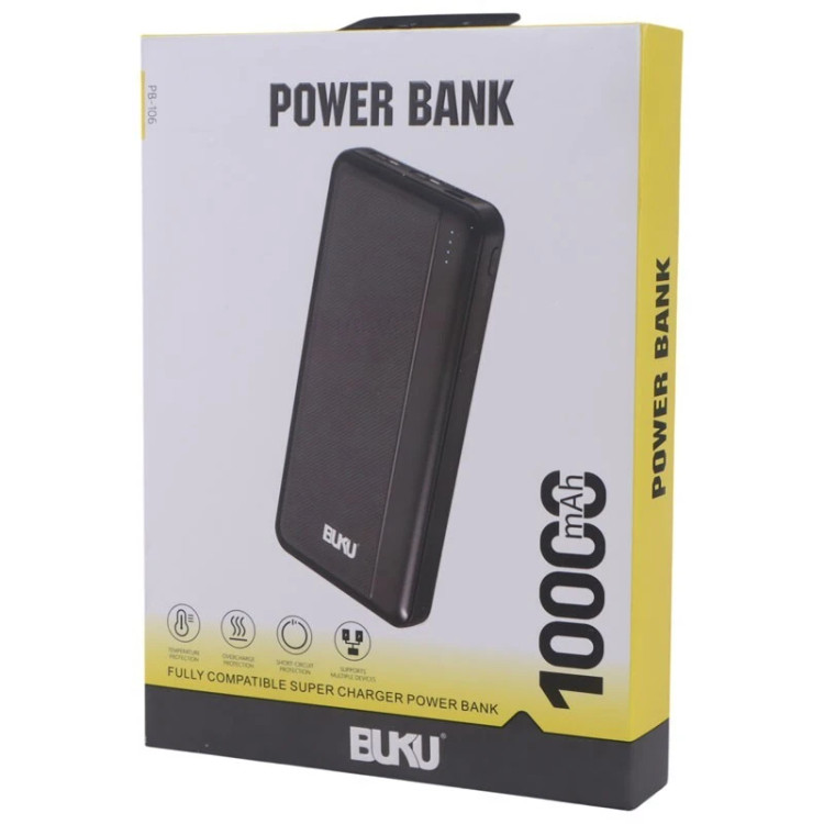 پاوربانک 10000mAh برند BUKU